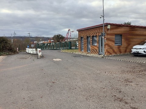 Erweiterung der Kompostierungsanlage um einen Wertstoffplatz der Stadt Hünfeld